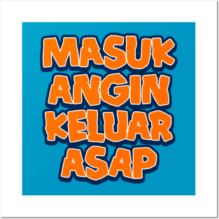 Masuk Angin Keluar Asap Posters and Art